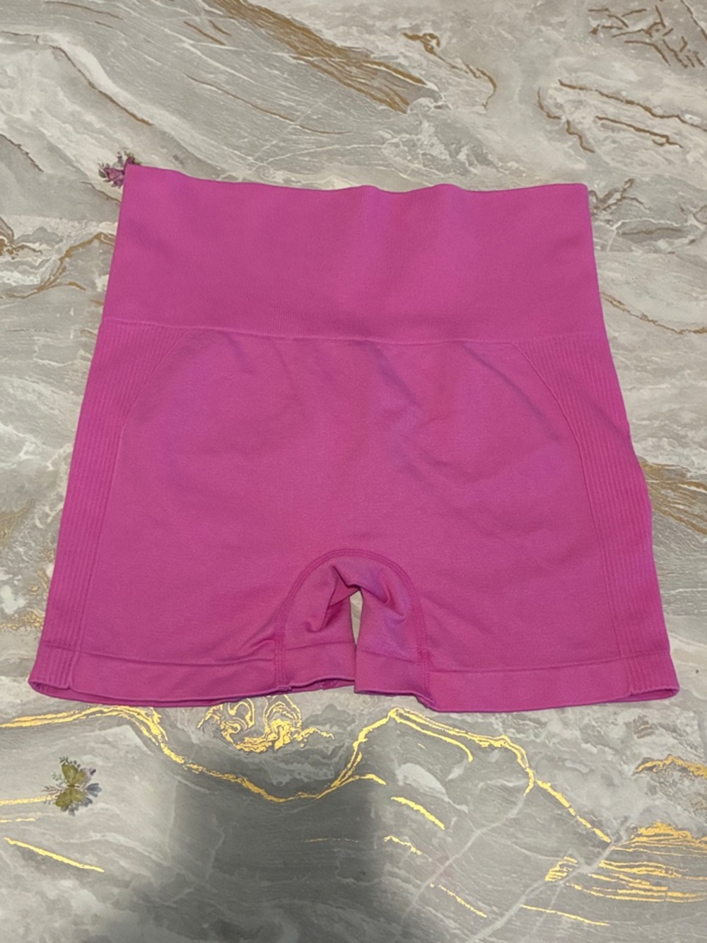 High-Rise Hot Pink Women’s Bike Shorts